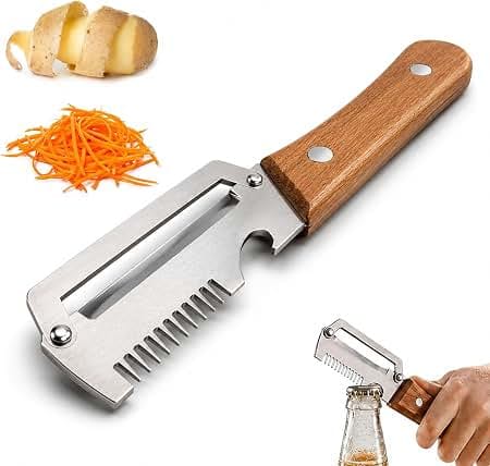 Multifunctional Vegetable Peeler Stainless Steel